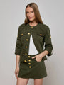 L'agence - Anouk Jean Jacket - Picholine