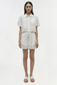 Simkhai - Amelie Embroidered Short - White