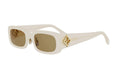 Fendi - FF Diamonds Sunglasses - White/Yellow