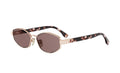 Fendi - Tube Sunglasses - Brown