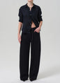 Citizens of Humanity - Brynn Drawstring Linen Trouser - True Navy