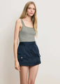 Veronica Beard - Felina Mini Skort - Navy