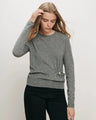Veronica Beard - Frankie Brooch Pullover - Medium Heather Grey
