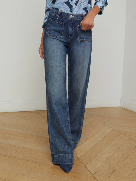 L'agence - Nolan Patch Pocket Jean - Dayton