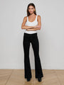 L'agence - Lenora Low-Rise Flare Jean - Noir