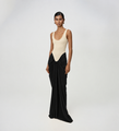Maygel Coronel - Aria Long Dress - Antique/Basalto