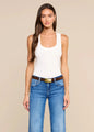 L'agence - Shania Racerback Tank - White