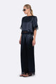 Parentezi - Midnight Satin Top - Navy