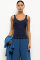 LAURA SCOOP NECK TANK