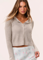 LoveShackFancy - Cameryn Lightweight Cashmere Cardigan - Hearthstone
