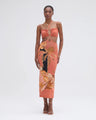 Patbo - Bananier Midi Dress - Peach