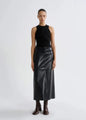 Agolde - Hikson Skirt (Recycled Leather) - Detox