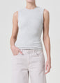 Agolde - Binx Tank - Brushed Grey Heather