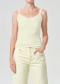 Agolde - Jordan Tank - Lemon Drop