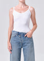 Agolde - Jordan Tank - White