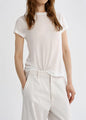 Agolde - Long Line Adine Tee (Tencel Jersey) - Gesso