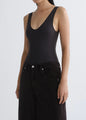 Agolde - Tora Tank Bodysuit - Carob
