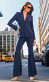 Generation Love - Wesley Crepe Pants - Navy