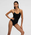 Maygel Coronel - Somnia One-Piece Swimsuit - Black