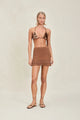 Devon Windsor - Wrenn Skirt - Almond