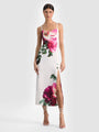 Alice + Olivia - Nina Midi Dress - Empress Bloom Off White