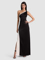 Alice + Olivia - Gwendolyn Cutout Maxi Dress - Black/Off White