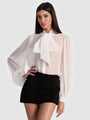 Alice + Olivia - Brentley Blouse - Off White