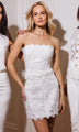 Generation Love - Daxi 3D Butterfly Lace Bustier - White