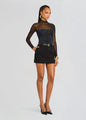 SER.O.YA - Lillith Mini Skirt - Black