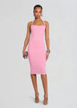 Retrofete - Cloe Dress - Metallic Flamingo
