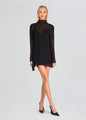 SER.O.YA - Leo Turtleneck Dress - Jet Black