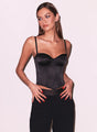 Fleur Du Mal - Hamptons Bustier - Black