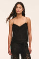 LoveShackFancy - Ferni Lace Cami Top - Black