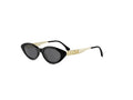 Fendi - Fendigraphy Sunglasses - Black/Gold
