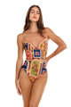 Aguabendita - Petra Fiore One Piece Swimsuit - Multicolor