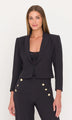 Generation Love - Georgie Lightweight Crepe Blazer - Black