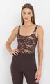 Generation Love - Gigi Lace Bodysuit - Brown/Beige