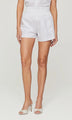 Generation Love - Betty Pearl Embellished Poplin Short - White