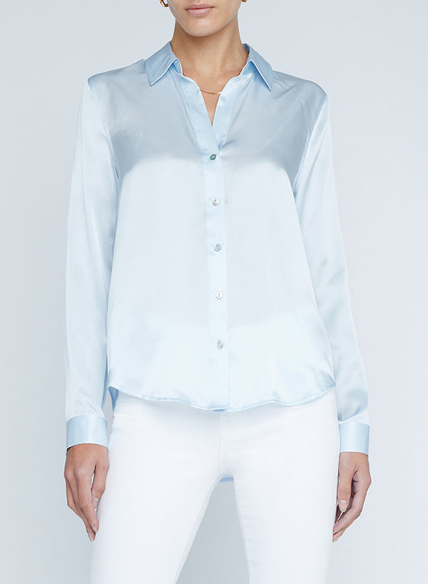 L’agence - Tyler Blouse - Ice Water