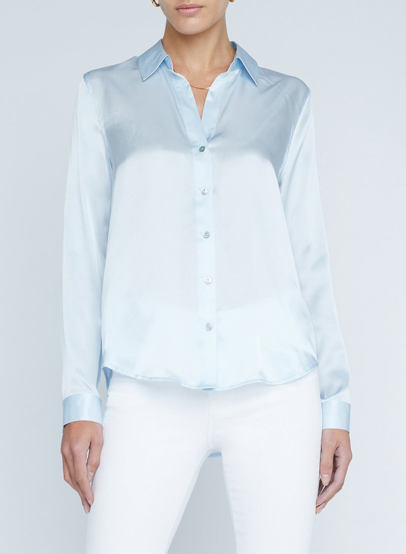 L’agence - Tyler Blouse - Ice Water