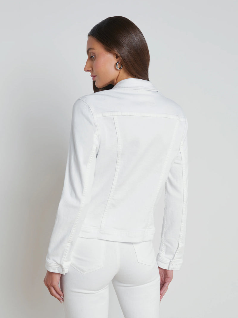 L’agence - Shuri Denim Jacket - Blanc