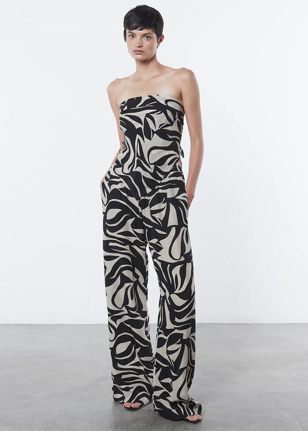 Enza Costa - Resort Pant - Abstract Tropical