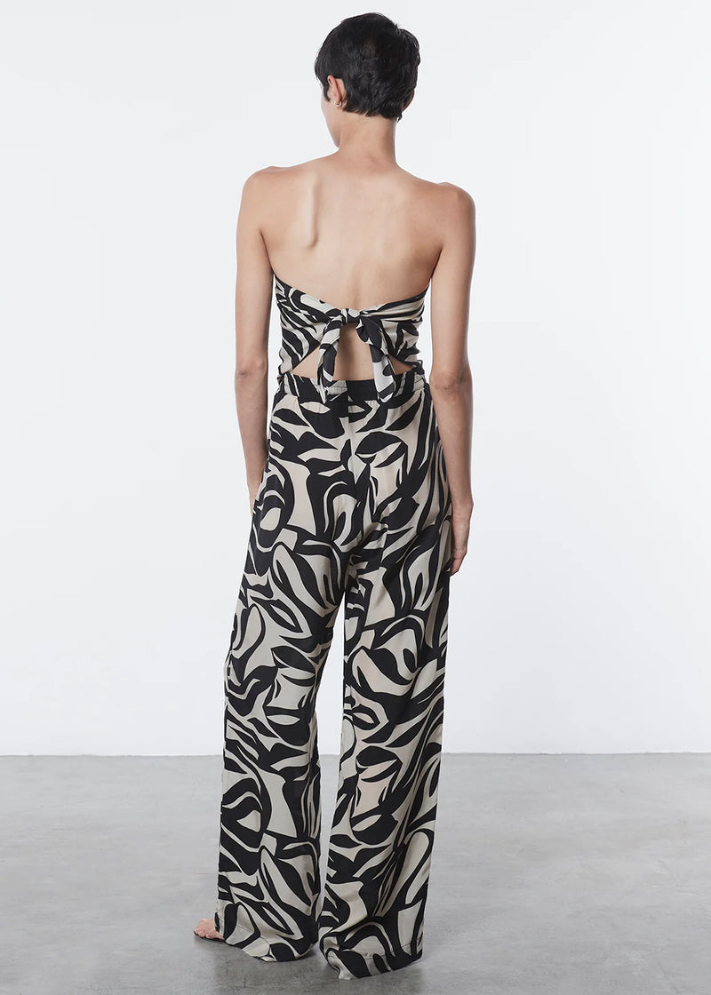 Enza Costa - Resort Pant - Abstract Tropical