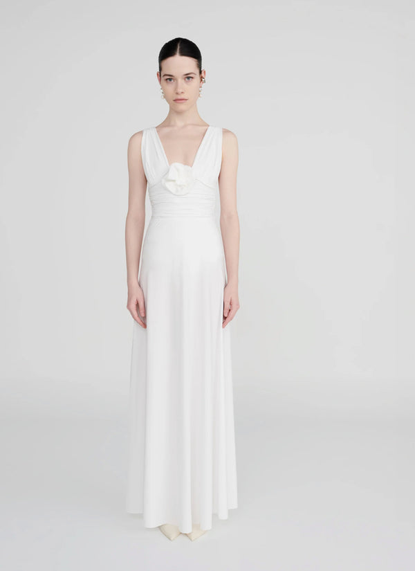 Maygel Coronel - Orinoco Maxi Dress - Off White