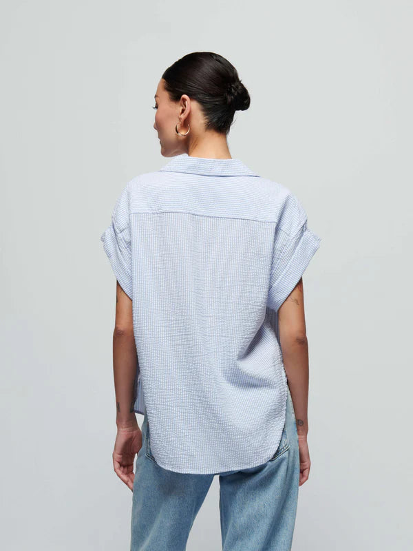 Nation LTD - Elliot Shirt - Mini Stripe