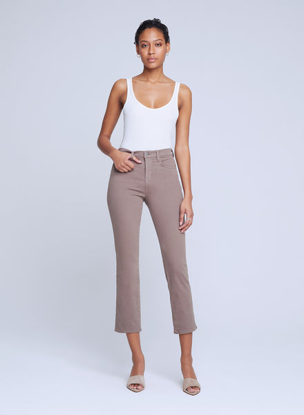 L'Agence NWT Alexia Slim Cropped 2024 Cigarette Jeans