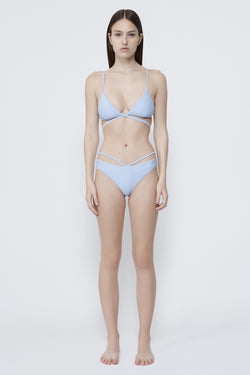 Simkhai - Emmalyn Strappy Bikini Bottom - Marina Blue
