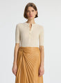 A.L.C - Fisher Top - White/Beige