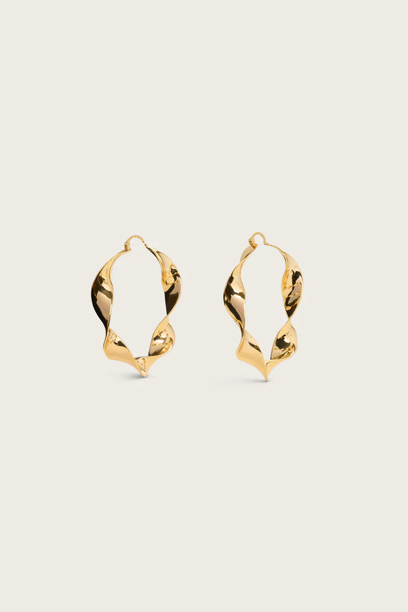 Cult Gaia - Yael Earring - Shiny Brass