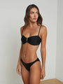 L'agence - Nicole Bikini Bottom - Black